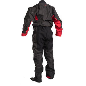 Gul Junior Dartmouth Eclip Zip Drysuit Negro / Rojo Gm0378-b3